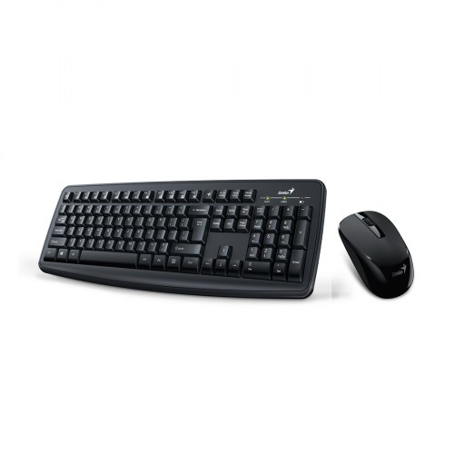 Комплект Клавиатура + Мышь, Genius, Smart KM-200, USB, Чёрный
