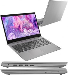 Ноутбук Lenovo IdeaPad 3 15ARE05 (81W4006XRK), серый ,NB Ryzen 3 4300U-2.7/256GB SSD/8GB/15.6" FHD/DOS, grey