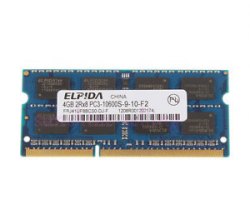 Модуль памяти для ноутбука Elpida DDR3, 4 GB <1333MHz> 8 chips, CL11, box