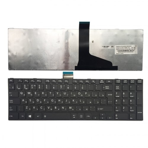 Клавиатура для ноутбука Toshiba Satellite L850, RU, черная