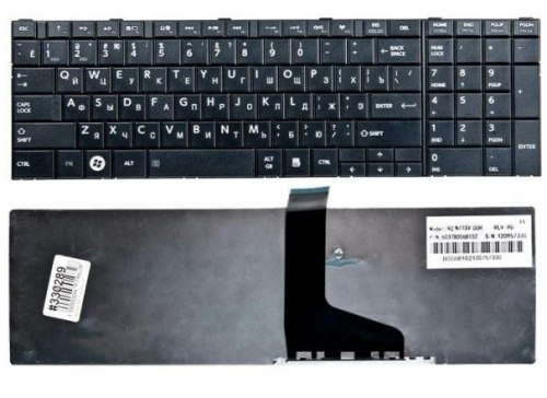 Клавиатура для ноутбука Toshiba Satellite C850 C855D C850D C855 C870 c870d C875 c875d L875D RU Клавиатура ноутбука