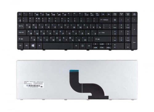 Клавиатура для ноутбука Acer Aspire E1-531/ E1-521/ E1-571 (совместима с 5810T), RU, черная
