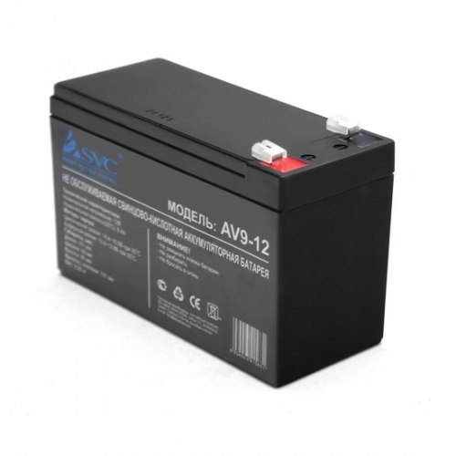 Батарея SVC AV9-12 12В 9 Ач, Размер в мм.: 95*151*65