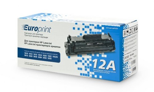Картридж Europrint EPC-2612A, Для принтеров HP LaserJet 1010/1012/1015/1020/3015/3020/3030/ 3050/3052/3055/M1005/1018/1022, 2000 страниц.