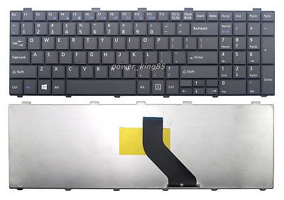 Клавиатура для ноутбука Fujitsu Lifebook AH530/ AH531, RU, черная