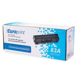 Картридж Europrint EPC-283A, Для принтеров HP LaserJet Pro M125/M126/M127/M128/M201/M225, 1500 страниц.