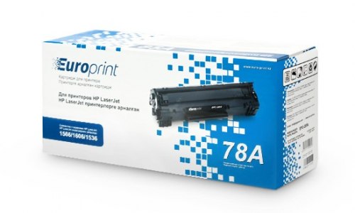 Картридж Europrint EPC-278A, Для принтеров HP LaserJet Pro P1566/1606/M1536, 2100 страниц.