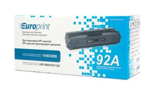Картридж Europrint EPC-4092A, Для принтеров HP LaserJet 1100/3200, 2500 страниц.