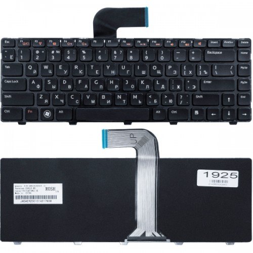 Клавиатура для ноутбука Dell Vostro 3550/ XPS/ L502, RU, черная