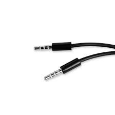 Интерфейсный кабель, iPower, iAUX-B1, MINI JACK 3.5 - 3.5 мм, Пол. пакет, 50 cм Чёрный