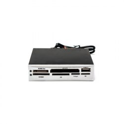 Картридер внутренний Deluxe DCi01BK ,FlashCard reader, internal USB, 3.5", CF/XD/SD/MMC/MS/SM/xD/M2, USB2.0, black