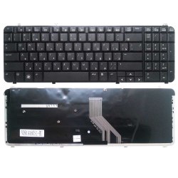 Клавиатура для ноутбука HP Pavilion DV6-1000, RU, черная
