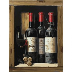 Живопись на холсте Белоснежка Коллекционное вино