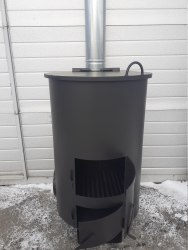 Печь для сжигания садового мусора ZOLA 240 (4 мм) -Пионэр-