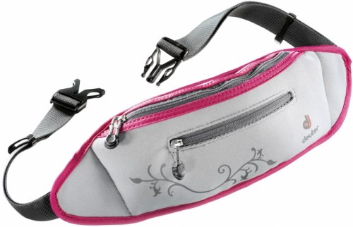 Сумка поясная Deuter Neo Belt II, silver-magenta