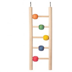 Игрушка Triol для птиц "Лестница с шариками", 235*70мм