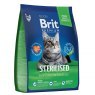 Сухой корм Brit Premium Cat Sterilized Chicken,с курицей для стерилизованных кошек 2 кг