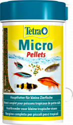 Корм Tetra Micro Pellets 100ml/ Пеллетный корм для мелких декоративных рыб