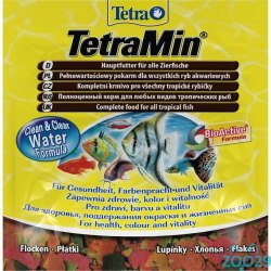Корм Tetra Sachet TetraMin 12g- Основной корм в виде хлопьев для долгой и здоровой жизни д/всех видов тропических рыб