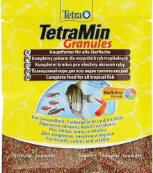 Корм Tetra TetraMin Granules 15g- Гранулированный корм д/всех видов декоративных рыбок