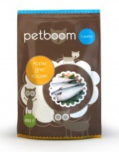 Сухой корм Petboom для взрослых кошек с рыбой 10 кг