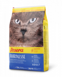 Сухой корм Josera Marinesse (Adult Sensitive 30/15) для кошек неравнодушных к рыбе и страдающих пищевой непереносимостью, особая рецептура включает в себя белки только из нескольких источников: лосося, риса и картофеля 10 кг