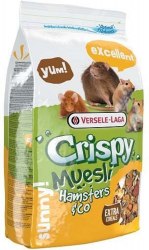 Корм Versele Laga crispy muesli hamsters&co, для хомяков и других грызунов, 400г