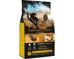 Сухой корм AMBROSIA GRAIN FREE для котят, индейка, курица 1,5кг