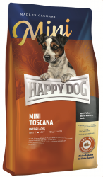 Сухой корм Happy Dog Mini Sensible Toscana 24/7,5 (утка) 10 кг