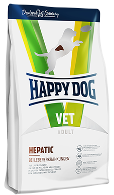 Сухой корм Happy Dog VET VET Hepatic Adult,Для собак при заболеваниях печени, при печеночной энцефалопатии, при портосистемных шунтах ,1 кг