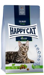 Сухой корм Happy Cat Culinary Weide-Lamm 33/15 для взрослых кошек с ягненком, вкусным горошком и нежным кориандром 4 кг