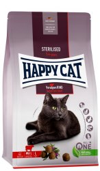 Сухой корм Happy Cat Sterilised Voralpen-Rind 37/10,5 для кастрированных котов и стерилизованных кошек 4 кг