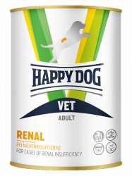 Влажный корм Happy Dog VET Renal Adult: Консерва для собак при почечной недостаточности 400 г
