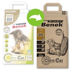 Наполнитель S.Benek Corn Cat Golden 7 л