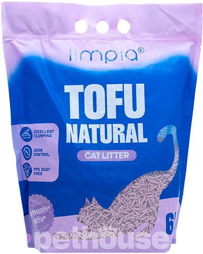 Наполнитель Limpia соевый с ароматом лаванды 6л