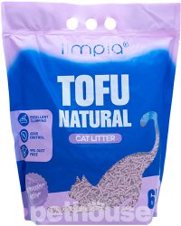 Наполнитель Limpia соевый с ароматом лаванды 6л Наполнитель Limpia соевый с ароматом лаванды 6л