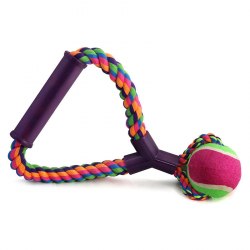 Игрушка Triol Верёвка с ручкой, мяч