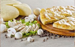 Сыр и грибы