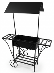 Мангал передвижной МП-01