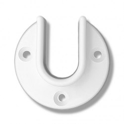 Штангодержатель пласт. белый для дерев. штанги SOLLER 166-166