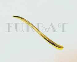 Мебельная ручка FURBAT 2016-96 матовый хром/золото