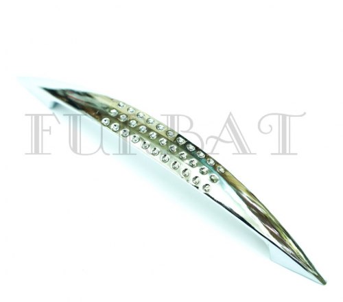 Мебельная ручка FURBAT 2856-128 хром