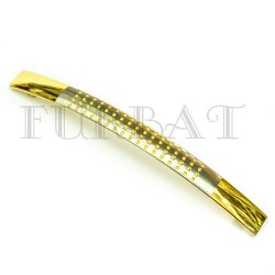 Мебельная ручка FURBAT 2687-128 золото