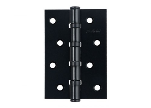 Петля дверная B-100*70*2,5 -BL матовый черный S-Locked 122973-2 (2 шт. в комплекте)