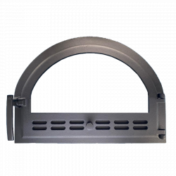 Дверка герметичная окрашенная со стеклом 10х280 Рублит ДТ-С.4 “Смоква”