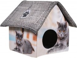 Домик для животных для животных 33*33*40 PerseiLine ДМД-1 (Британец)