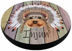 Круглый матрас С ИЛЛЮЗИЕЙ ДИЗАЙН #1 M 47*47*6 PerseiLine ЛД-111