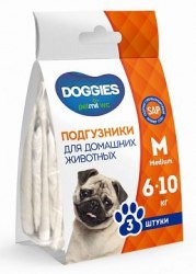 Подгузники для домашних животных 6-10кг (упаковка 3 шт) Petmil WC DOGGIES Арт.М1 DP УП 003 Г5 20