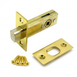 Задвижка дверная HD-002-BK-РВ для ванных комнат SOLLER 109-006