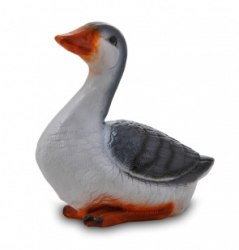 Садовая фигурка из гипса Утка малая 31*8см